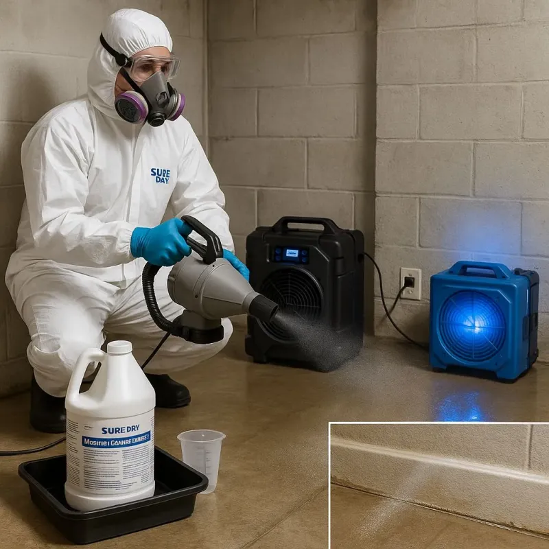 Sanitization and Odor Removal process in Bronxville, NY