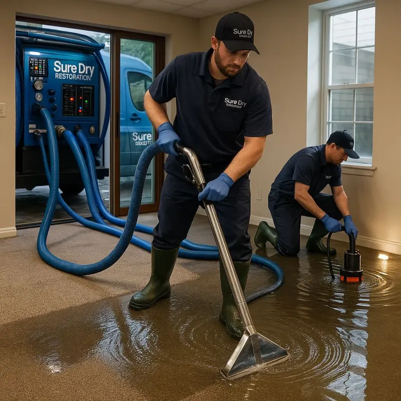 Water Extraction and Removal process in Bronxville, NY